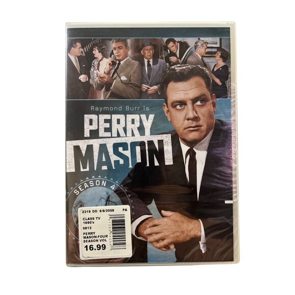 Perry Mason Season 4 Vol 1 DVD NEW Sealed Raymond Burr Drama Crime TV - Picture 1 of 4